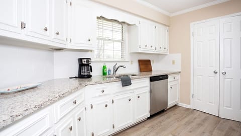 Enjoy cooking in our full stocked, fully remodeled kitchen!