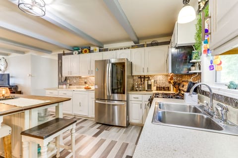 Kitchen | Pet Friendly w/ Fee