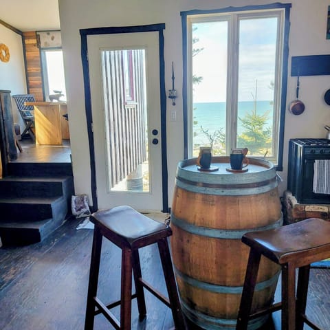 Coffee/wine bar.