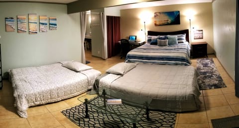 Optional queen sofa beds. 