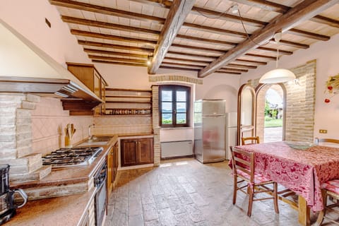 Kitchen and dining area