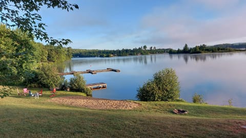 View over the Beach and waterfront from the Deck