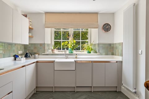 The kitchen at Teacher's Cottage, Gower