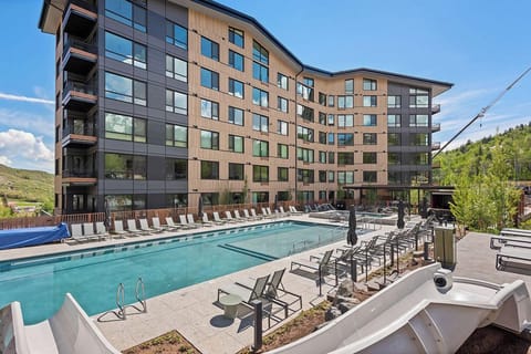 Exterior and pool