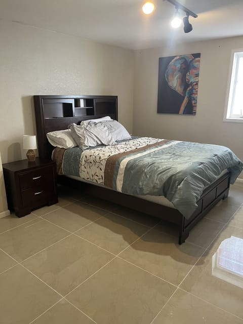 Bedroom 4 in basement 
