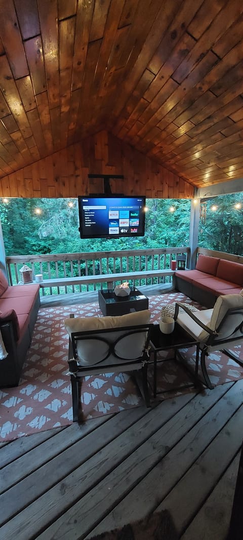 Back porch off of kitchen