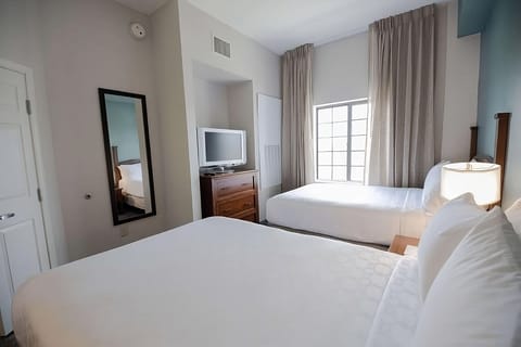 Two Double beds! Exact unit will be assigned upon arrival. Views, colors and decor may vary.