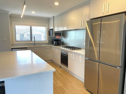 Kitchen space with all appliacnces