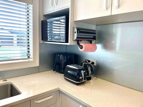 Kitchen space with all appliacnces