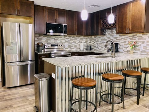 Fully equipped state-of-the-art kitchen will help you unleash your inner chef.