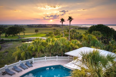 Sunsets over Lowcountry Landscape