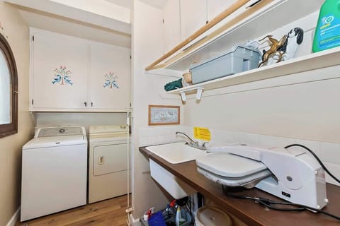 Laundry room.