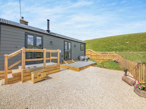 Patio | The Liddel Dutch Barn - Liddel Holiday Properties, Saughtree, near Kielder