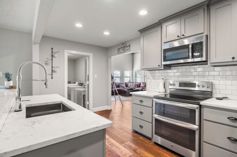 Double oven and place servings for 12  to accommodate large parties.