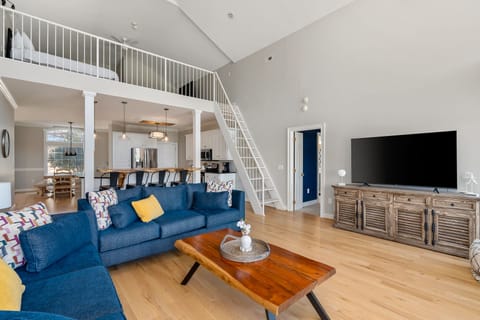 Upstairs living space