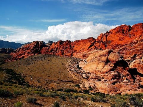 Explore dramatic desert landscapes for sunrise hikes and photos.