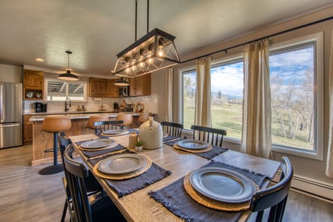 Check out the views from the dining space