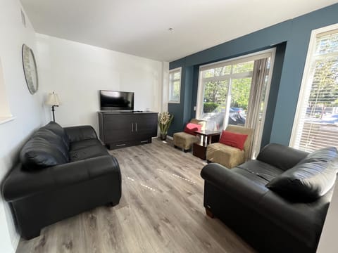 Here is the living room area for suite DB145. 