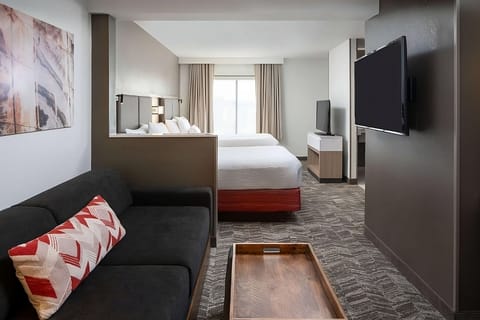 Stretch out in your spacious suite with room to relax.