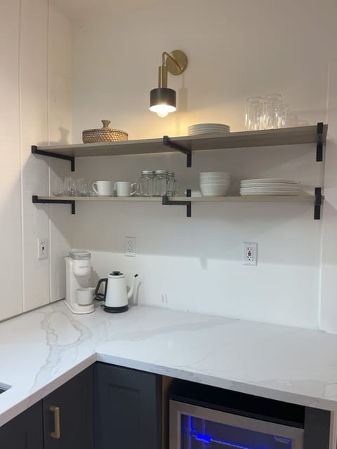 Easy reach to our cups, glasses, plates and bowls!