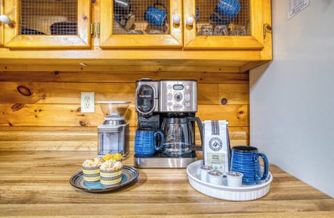 Drip coffee maker and Keurig - coffee provided