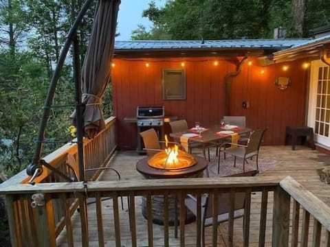 Porch Area--- Propane Firepit, Watch the fireflies