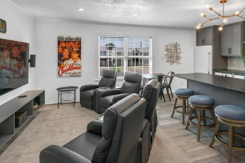 Living room -Theater seating