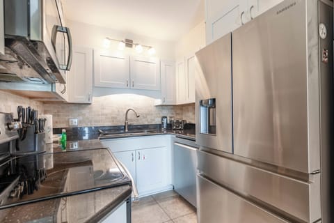 Fully stocked kitchen
