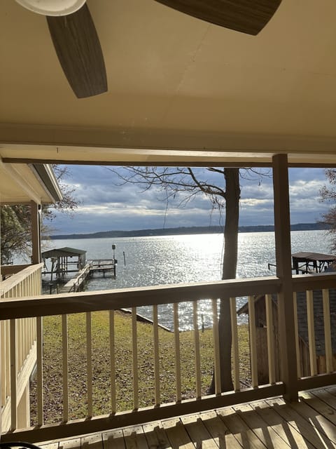 View from back upper porch