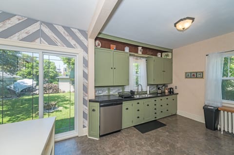 Let the dishwasher handle it!