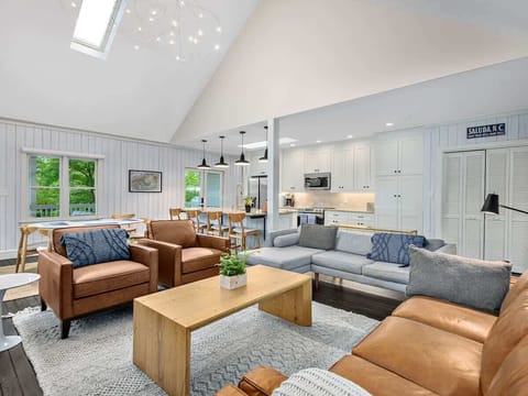 Open concept living area.