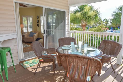 Enjoy your balcony with a resort view!