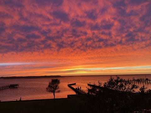 Enjoy breathtaking sunsets from the porch
