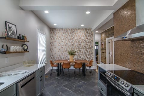 Fully stocked kitchen