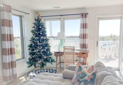 Holiday magic meets coastal calm—Christmas by the sea at Serenity Point.