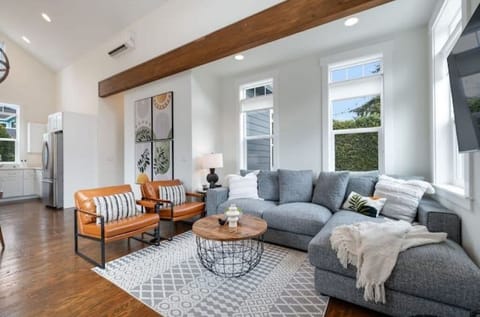 Relax and unwind in the cozy living space.