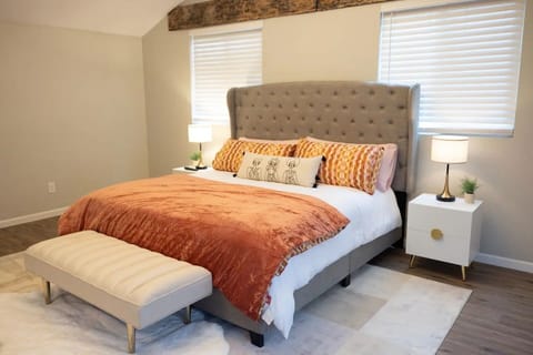 Master bedroom. King bed!