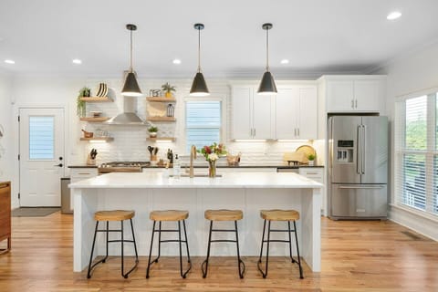 Enjoy cooking? We've got you covered with everything you would need in the kitchen. Just bring your ingredients and you'll be all set.