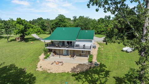 Two back decks and lots of lawn for Bar-B Q's and relaxation and fun.