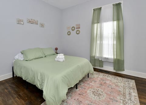 Bedroom 2 is located near the back of the home