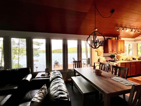 Kitchen, dining, and living area. - Kitchen, dining, and living area.