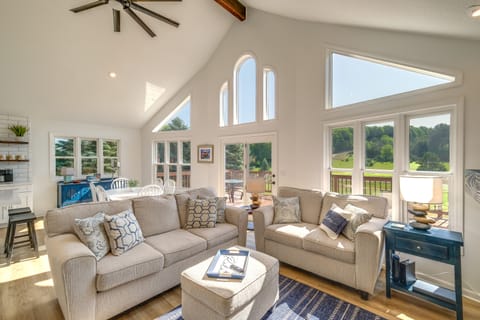 Caledonia Vacation Rental | 3BR | 3BA | 2,400 Sq Ft | Stairs Required