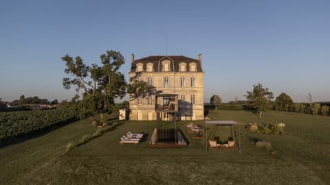 Château Leboscq from above