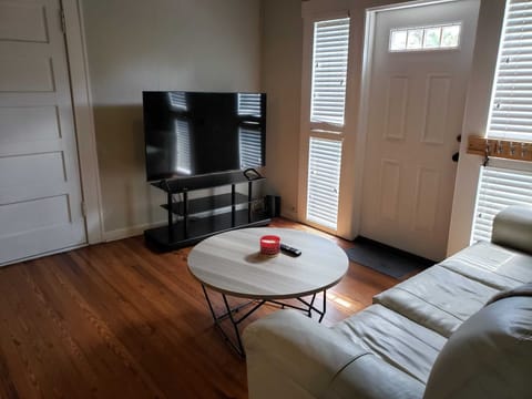 Sitting room with Smart TV