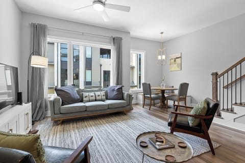 A beautiful, comfortable,and open space to relax after a day in the Scenic City.