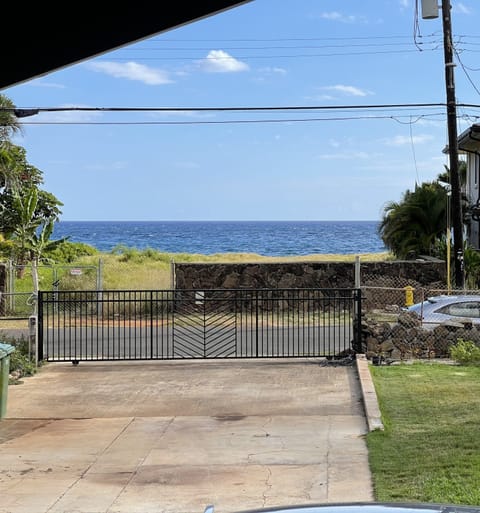 View from outside deck 