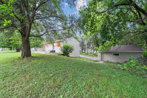 There are steps to the lower parking area, if additional parking is needed during your stay. 