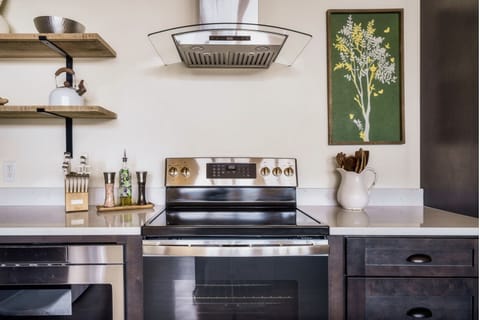 "...The kitchen was stocked with all the cooking tools and pots and pans you could need..." -Michael