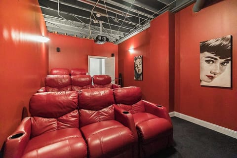 Luxury Red Room Theater!
Go Dawgs!