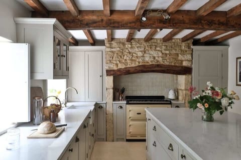 Fully fitted hand built kitchen